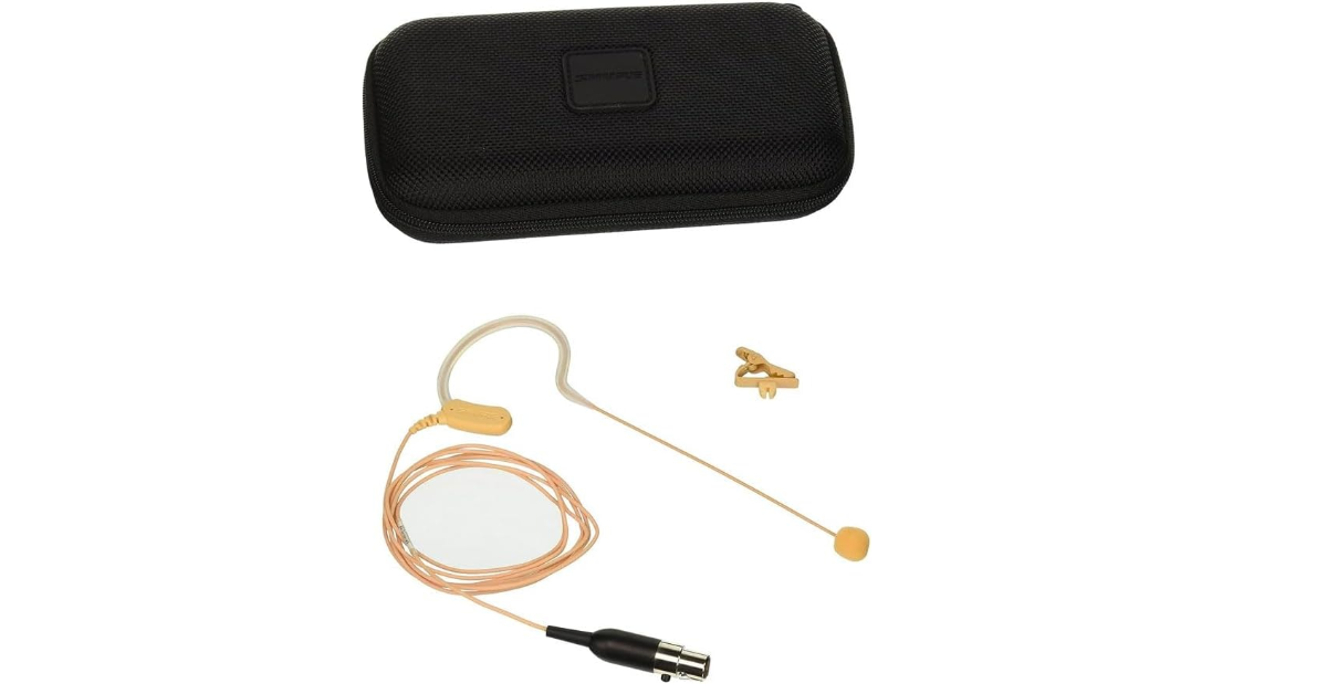Shure Microflex MX153T/O-TQG best microphone for public speaking