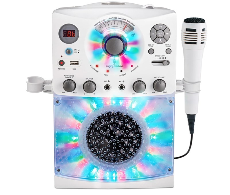 Singing Machine SML385UW karaoke machine for kids