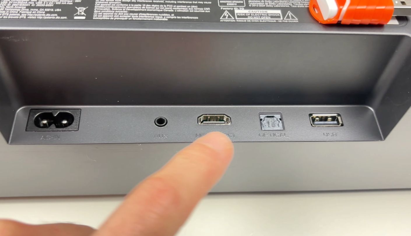TCL S55H budget soundbar for TV