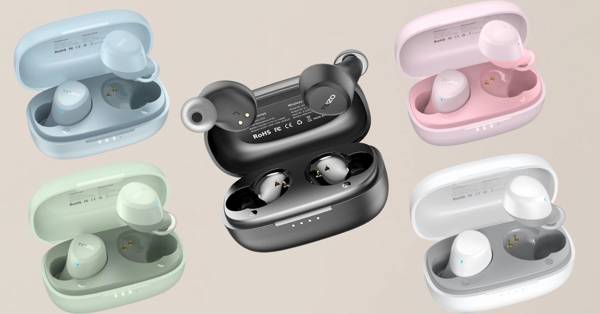 TOZO A1 Mini meilleur écouteur sans fil pour petite oreille