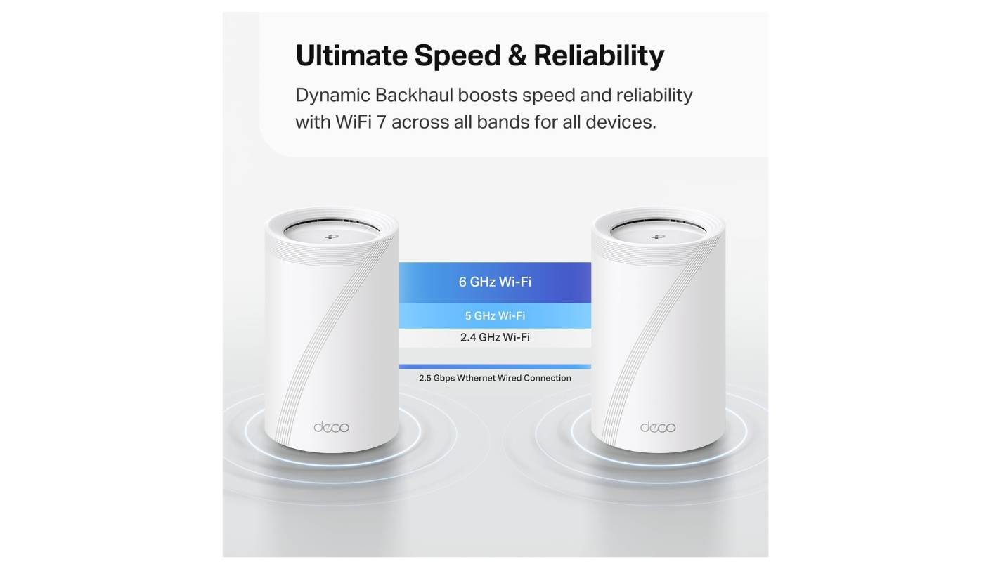 TP-Link Deco BE63 whole home wifi mesh network