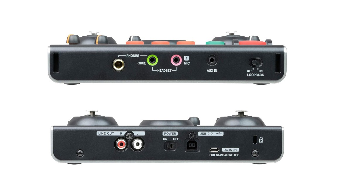 Tascam MiNiSTUDIO Creator US-42B meilleures tables de mixage pour podcast