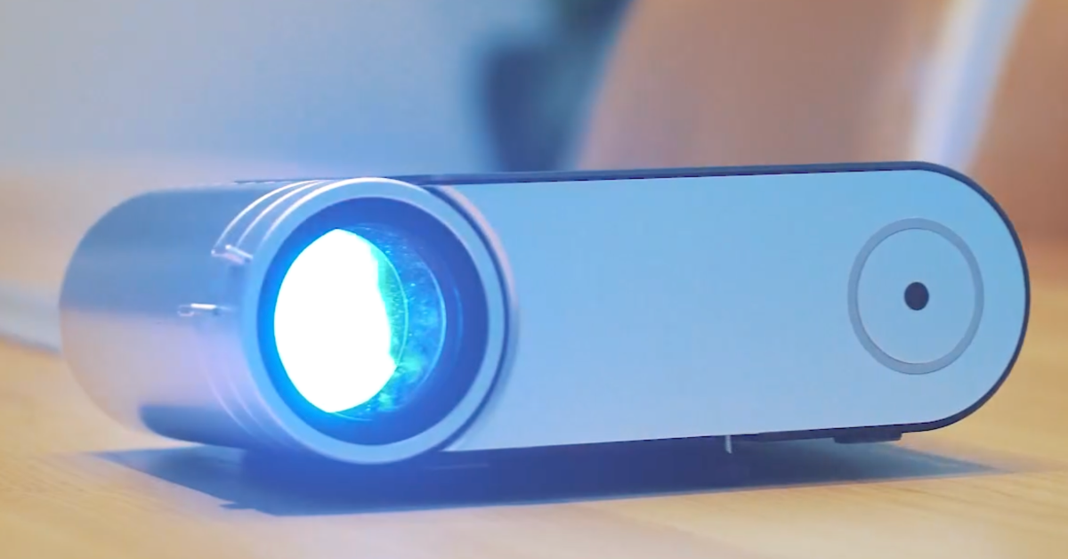 Vamvo L4200 mini projector for iphone