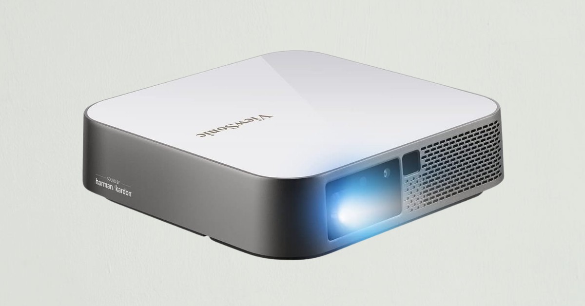 ViewSonic M2e  portable projector for macbook