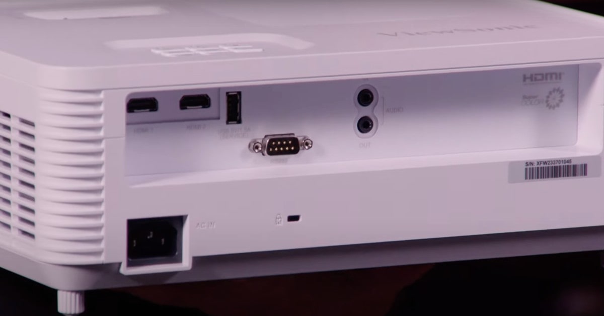 ViewSonic PA503W best 4k projector for bright rooms