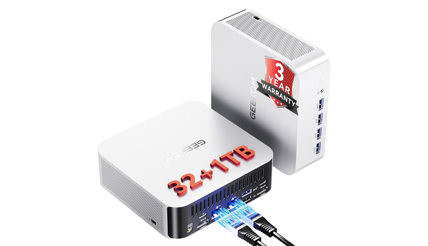 GEEKOM A8 MAX mini pc for home theater