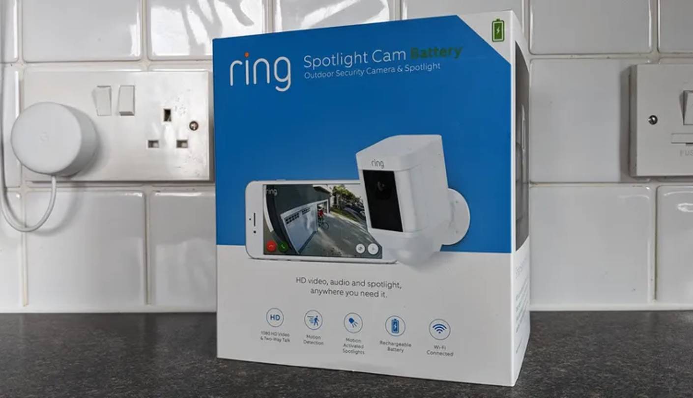 Ring Spotlight Cam Plus Battery home security camera