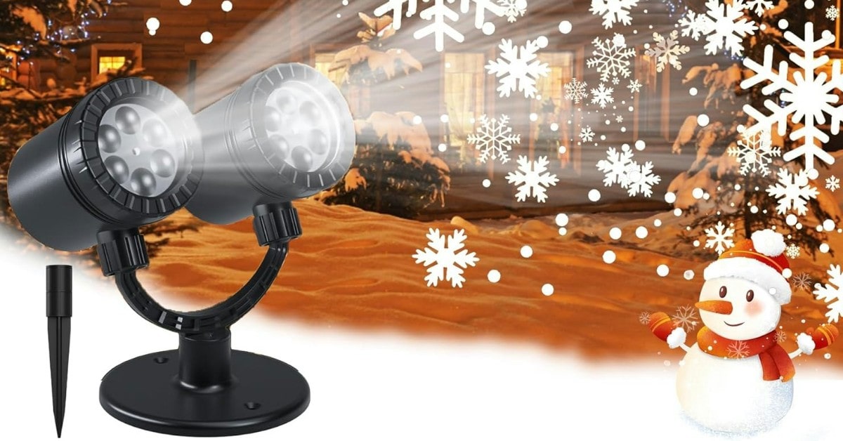 Projecteur chute de neige CHICLEW