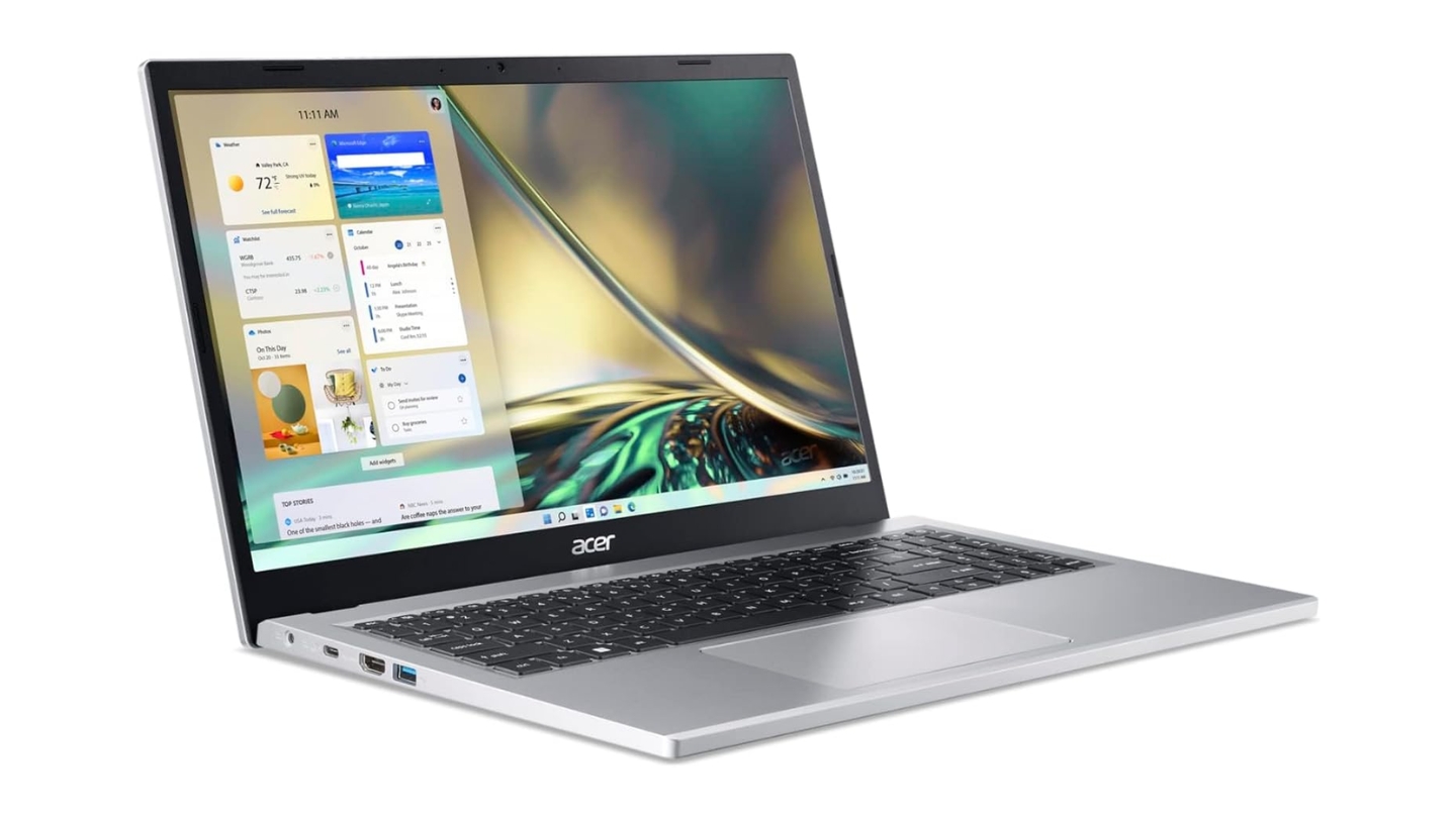 Acer Aspire 3 (A315-24P-R7VH) affordable laptop under 500 dollars