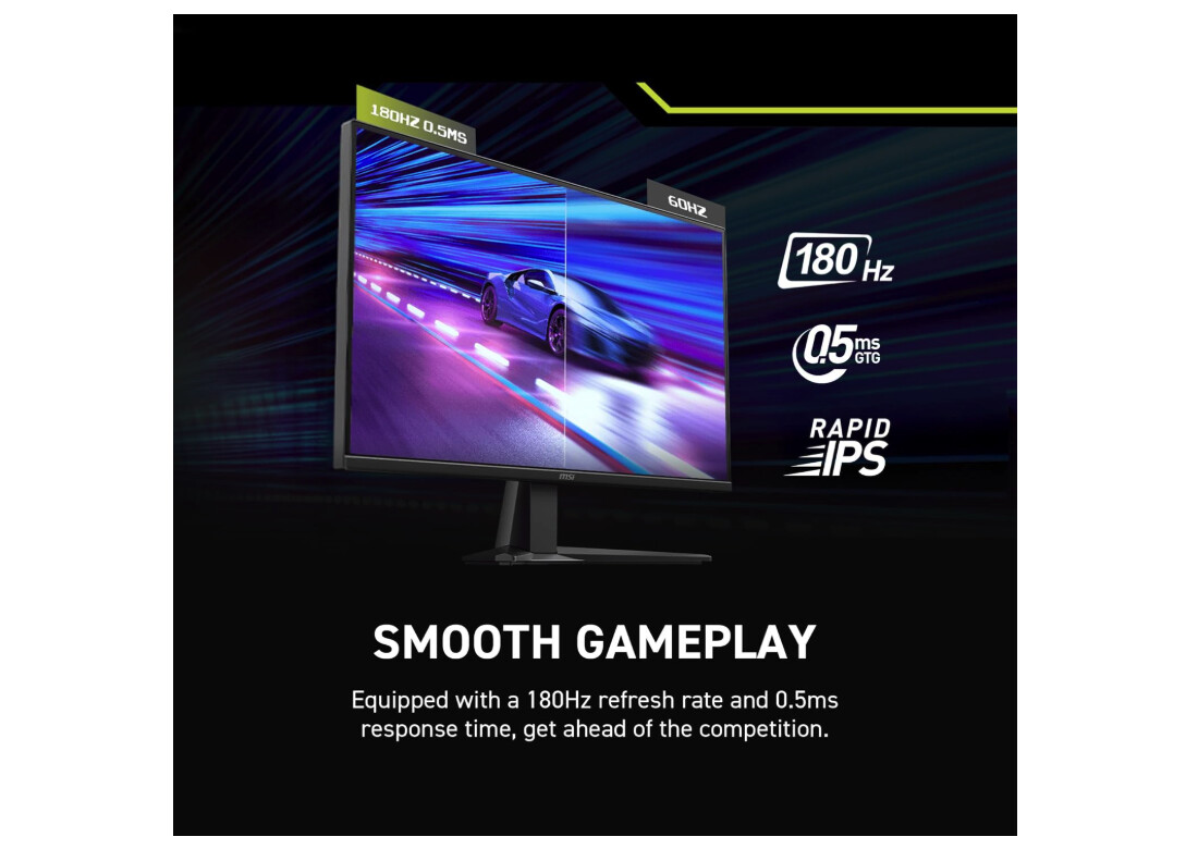 MSI MAG 275QF moniteur 1440p gaming peu coûteux