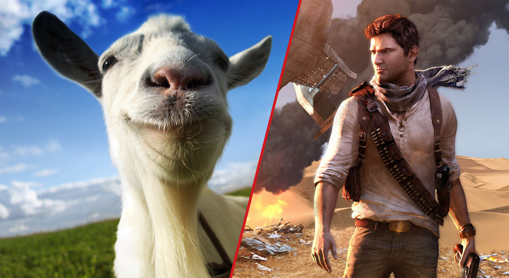 Безкоштовні ігри по PS Plus у січні: забирай Uncharted The Nathan Drake Collection та Goat Simulator