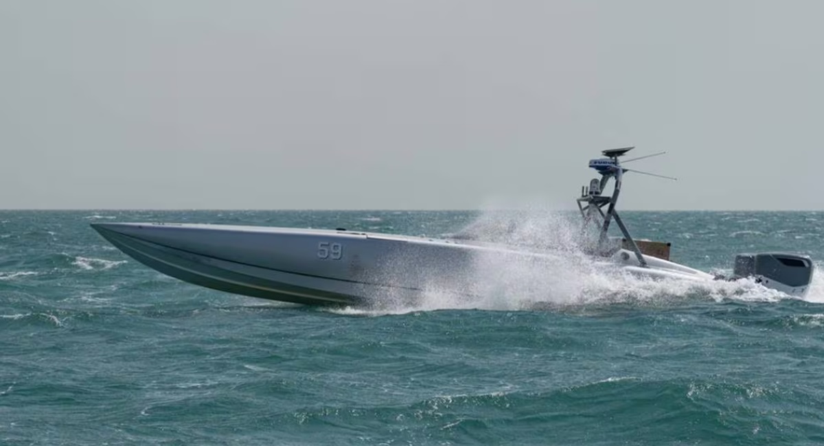 Американський морський дрон Devil Ray під час місії на Близькому Сході вперше запустив ракети