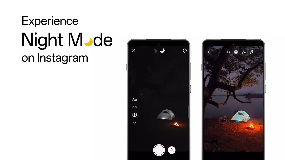 Glow in the dark: new night mode on OnePlus 13 for editing Stories