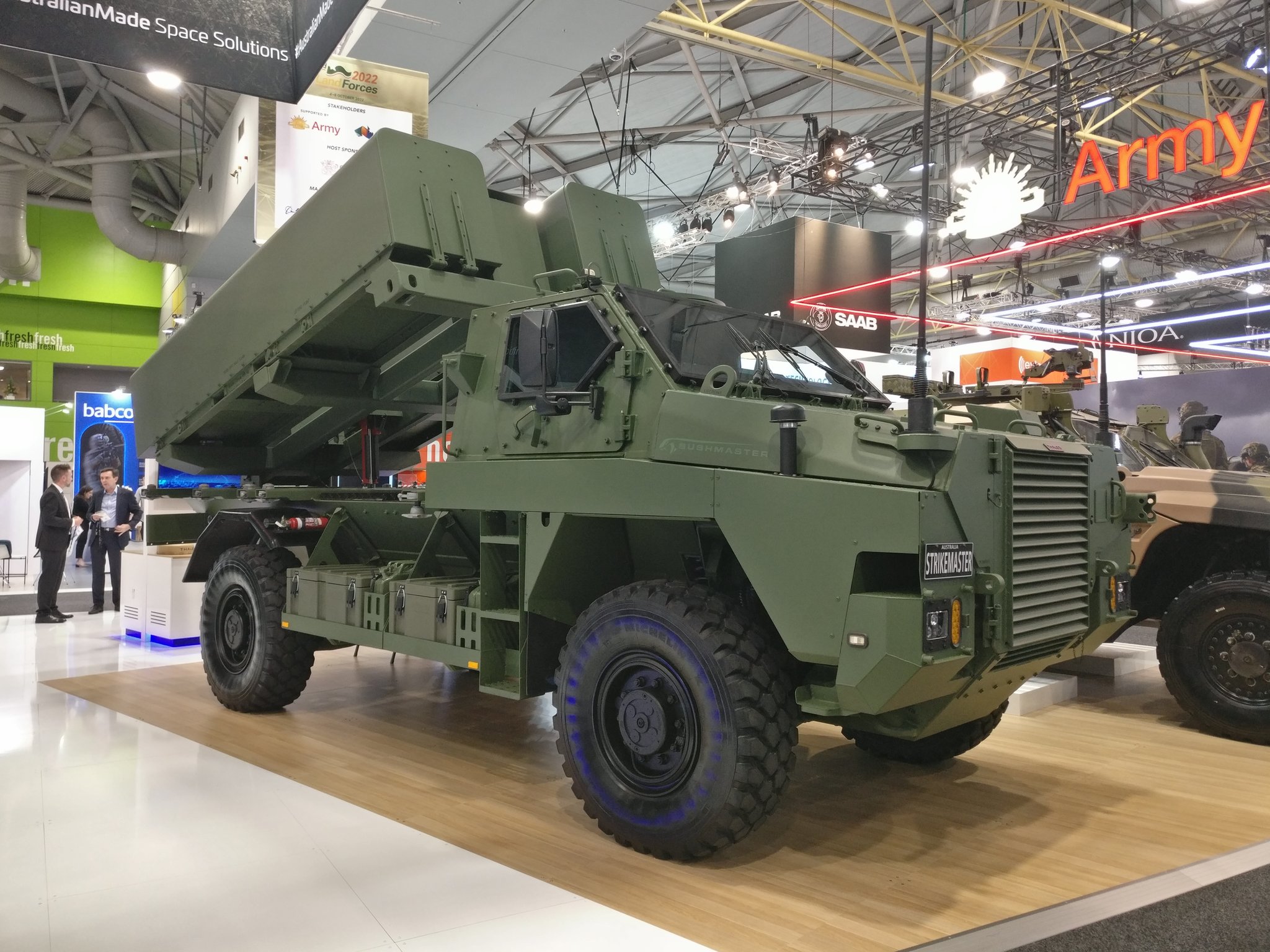 Kongsberg і Thales вперше показали прототип ракетної системи StrikeMaster для берегової охорони Австралії
