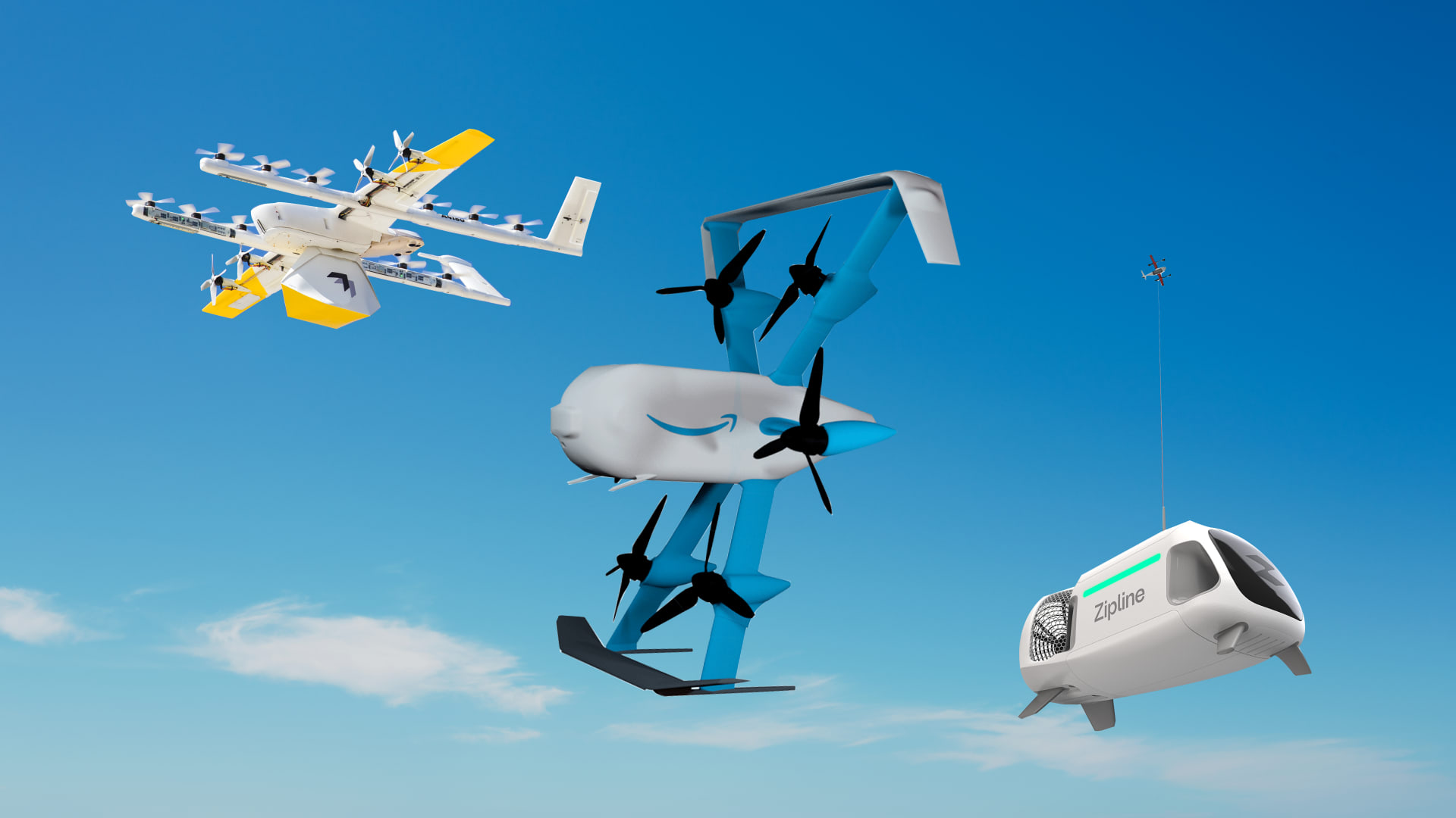 Amazon will increase its drone delivery area with new BVLOS technology