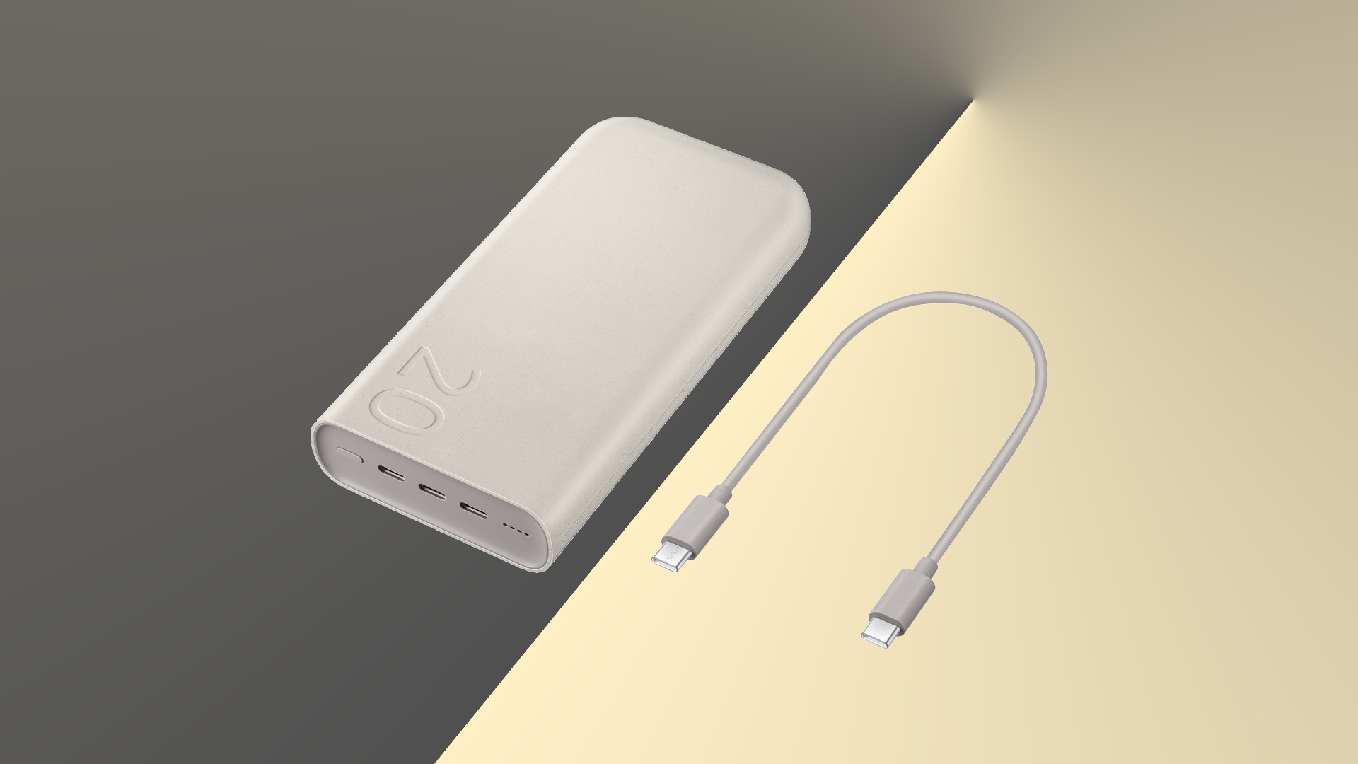 Samsung випускає новий екологічний Powerbank на 20000mAh з потрійним USB-C та швидкою зарядкою 45W у Китаї