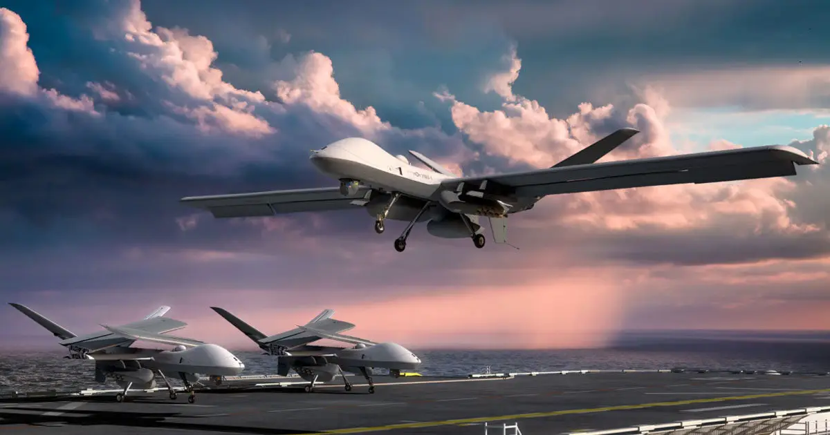 General Atomics Aeronautical Systems a testé un système de communication laser aéroporté à 1 Gbps pour les drones MQ-1 et MQ-9.