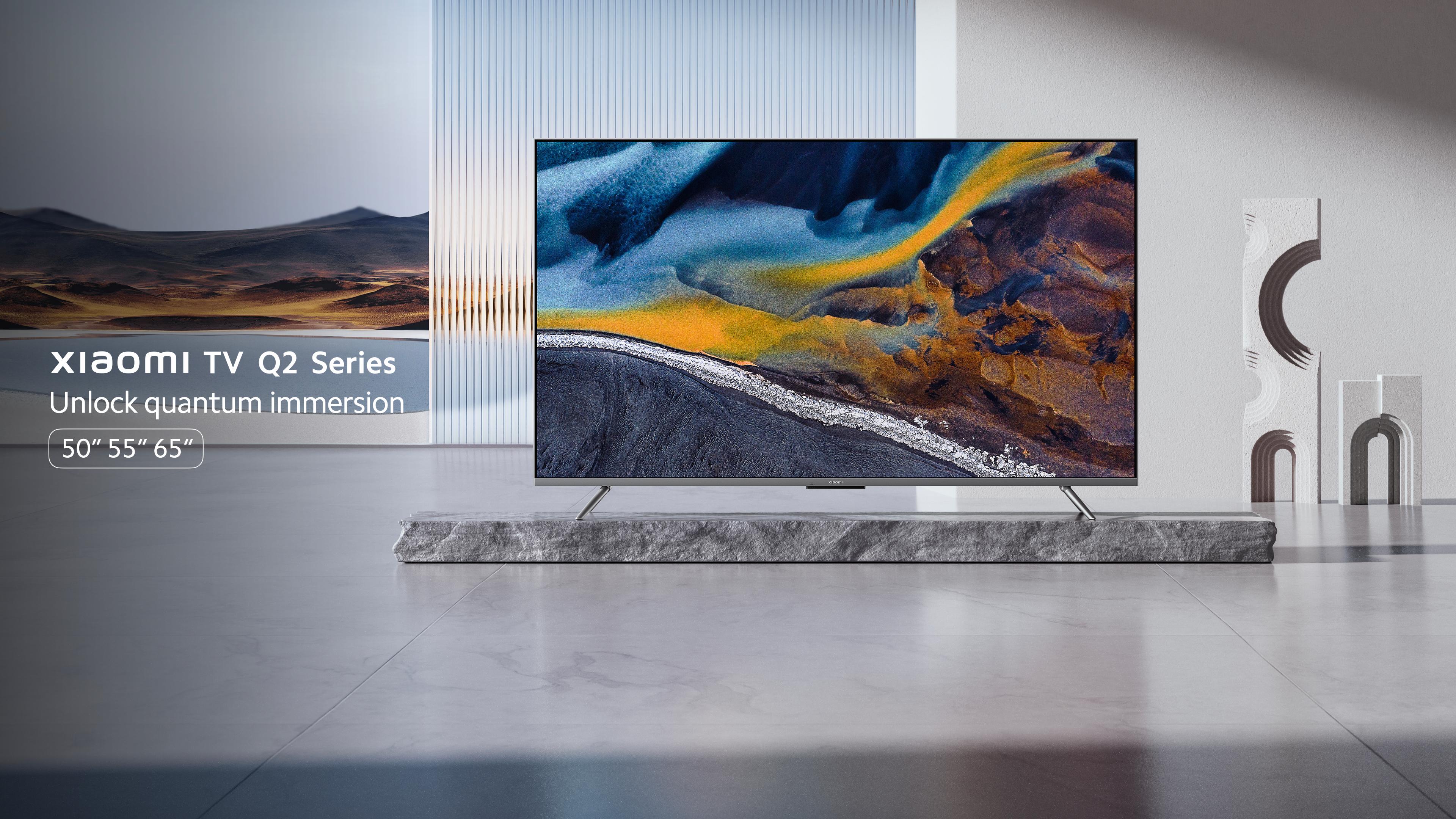 Xiaomi introduced 4K QLED TVs with Google TV for €700