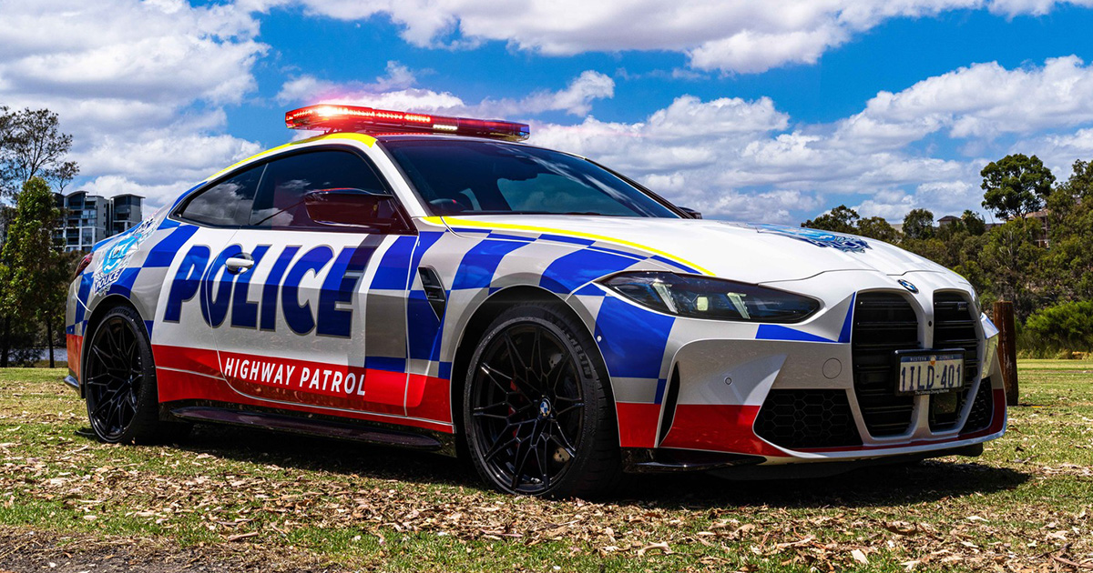 BMW M4 Competition одягається у форму: Ексклюзивне купе для дорожньої патрульної служби Західної Австралії