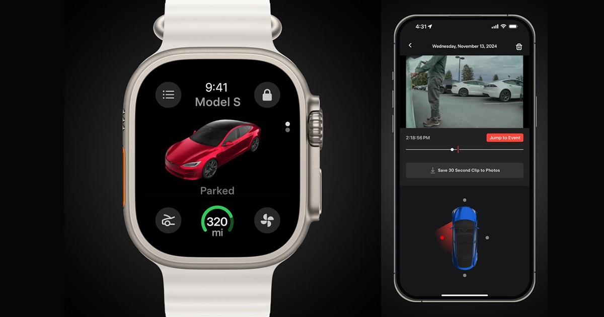 Tesla intègre la fonction Sentry Mode dans une application pour smartphone : détails de la mise à jour