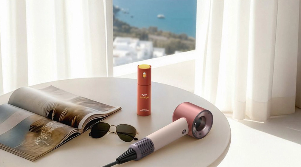 Dyson Supersonic Travel hair dryer in pink