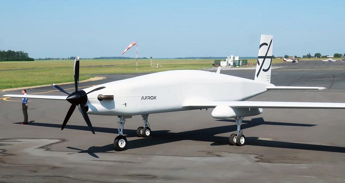 Turgis & Gaillard will launch in Ukraine the production of Aarok drones, which can reach speeds of 463 km/h, climb to an altitude of more than 9 km, carry Hellfire and Akeron MP missiles