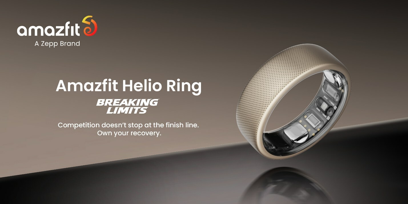 Amazfit розкрила ціну і дату старту продажів Helio Ring