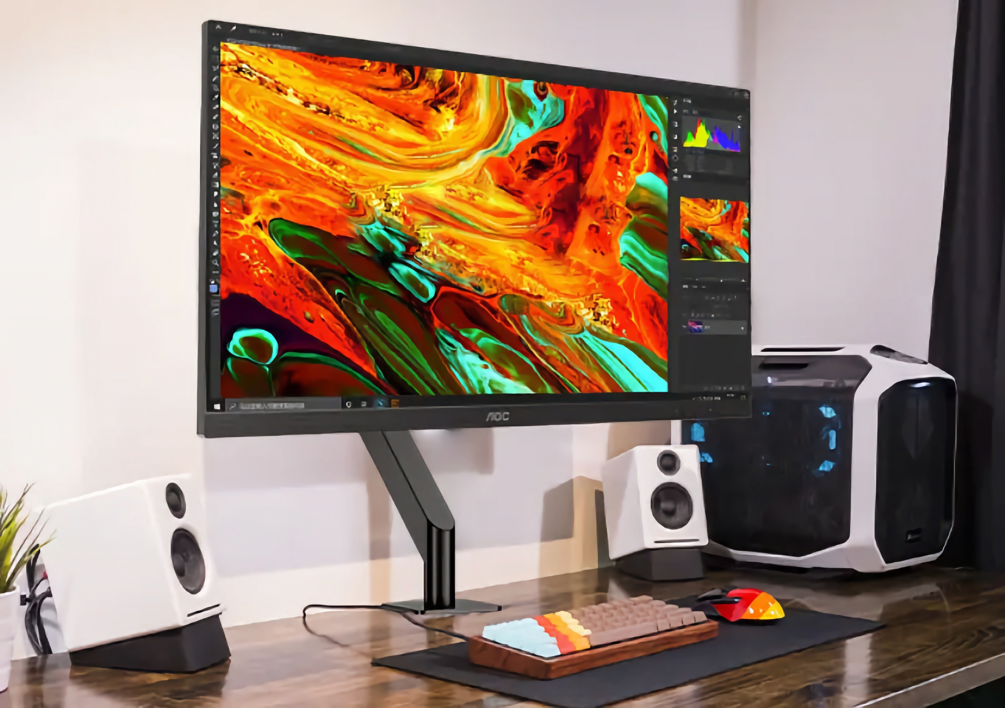 AOC U27N3RB : moniteur 4K pour 282