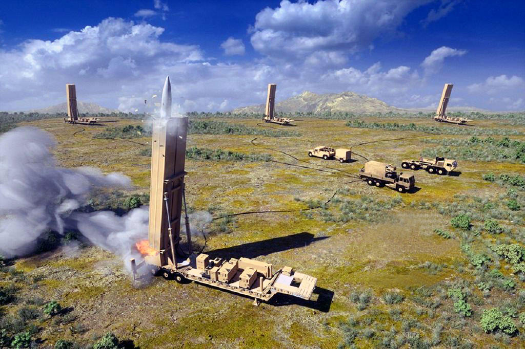 Lockheed Martin développe un système de missiles basé sur le système de lanceur vertical Mk 41 d'une portée de plus de 1 800 km, les missiles SM-6 et Tomahawk.