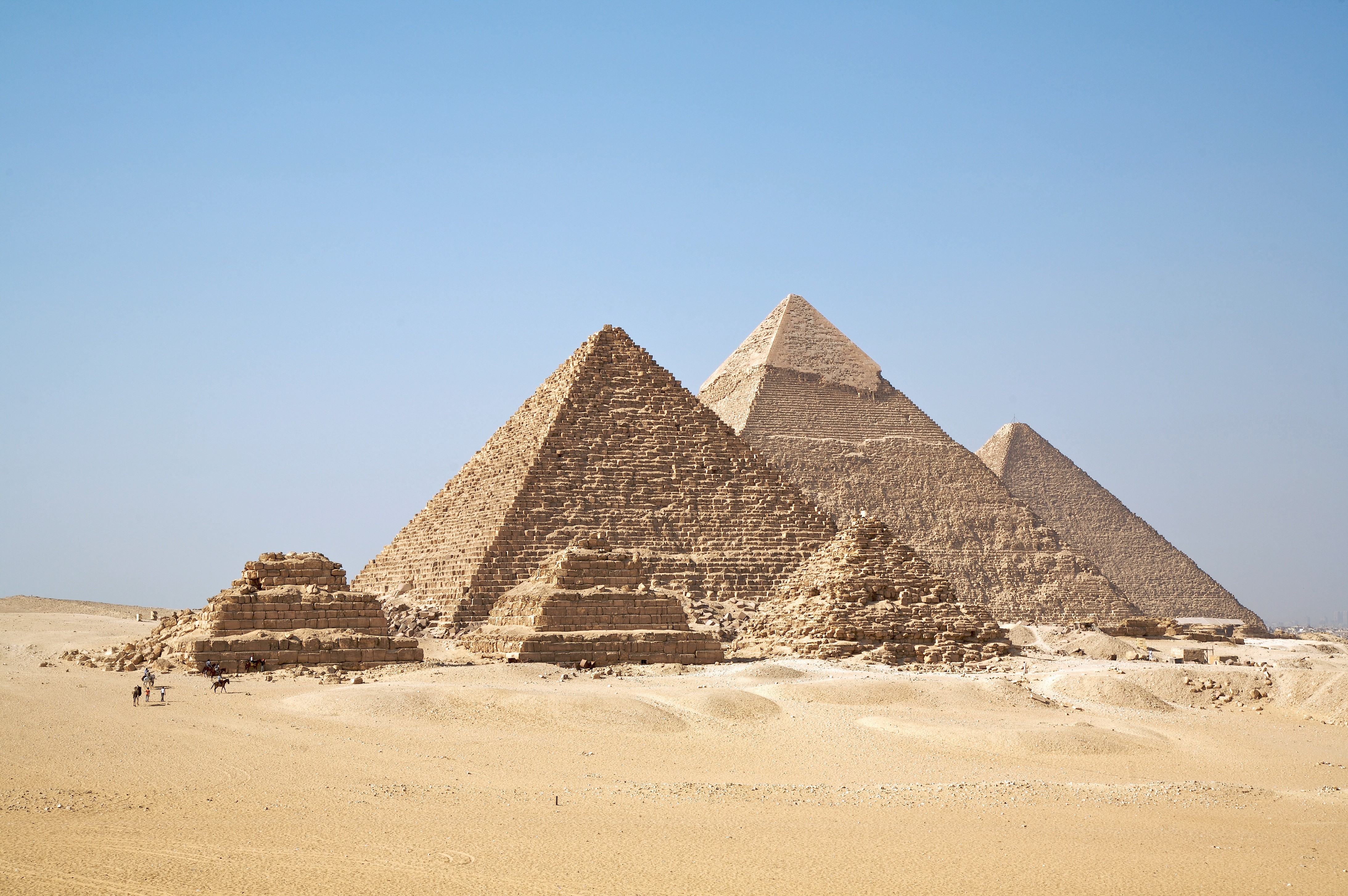 Dozens of Egyptian pyramids probably built along the lost arm of the Nile
