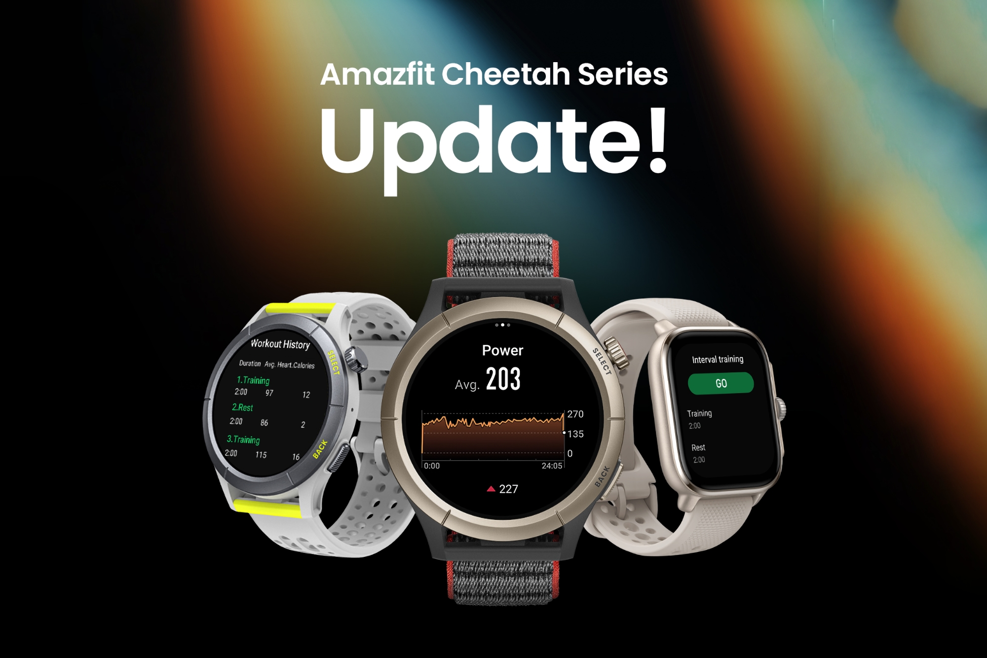 Amazfit Cheetah got new features with the software update