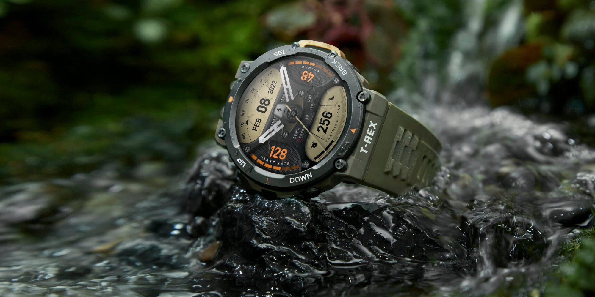 La smartwatch robuste Amazfit T-Rex 2, qui offre jusqu'à 45 jours d'autonomie et prend en charge 5 systèmes mondiaux de positionnement par satellite, est disponible sur Amazon à un prix réduit.