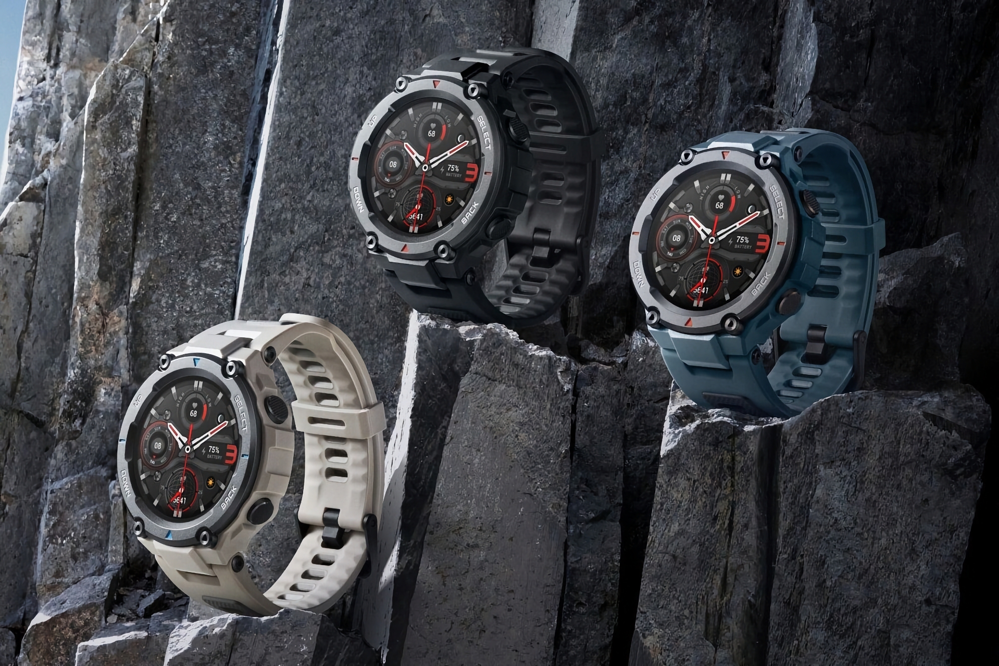 Amazfit T-Rex Pro : une smartwatch robuste avec capteur de SpO2 et jusqu'à 18 jours d'autonomie en vente sur Amazon pour 127 $ (-32 $).