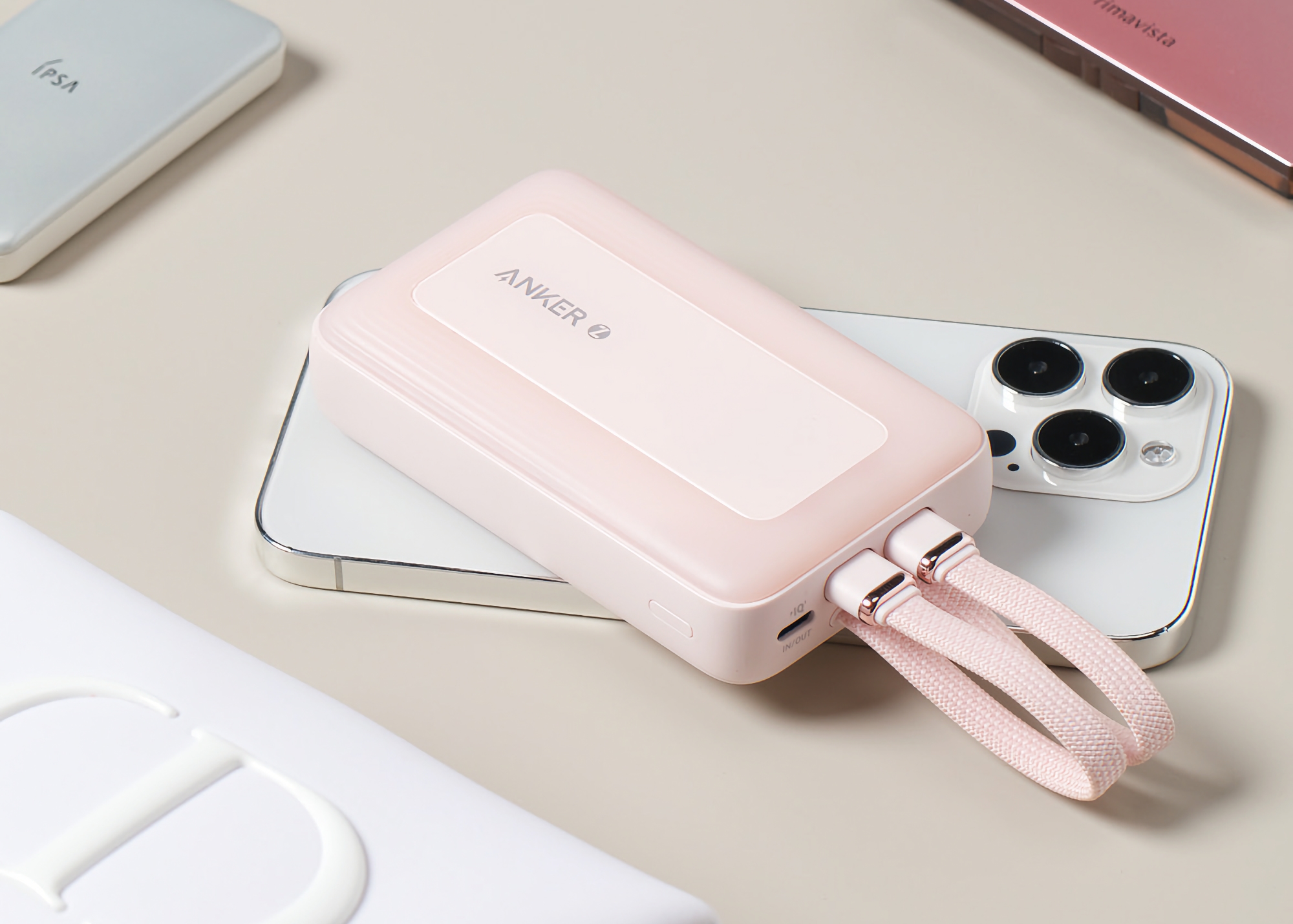 Anker Zolo Power Bank: up to 20,000mAh capacity, integrated USB-C/Lightning cables and price from $18