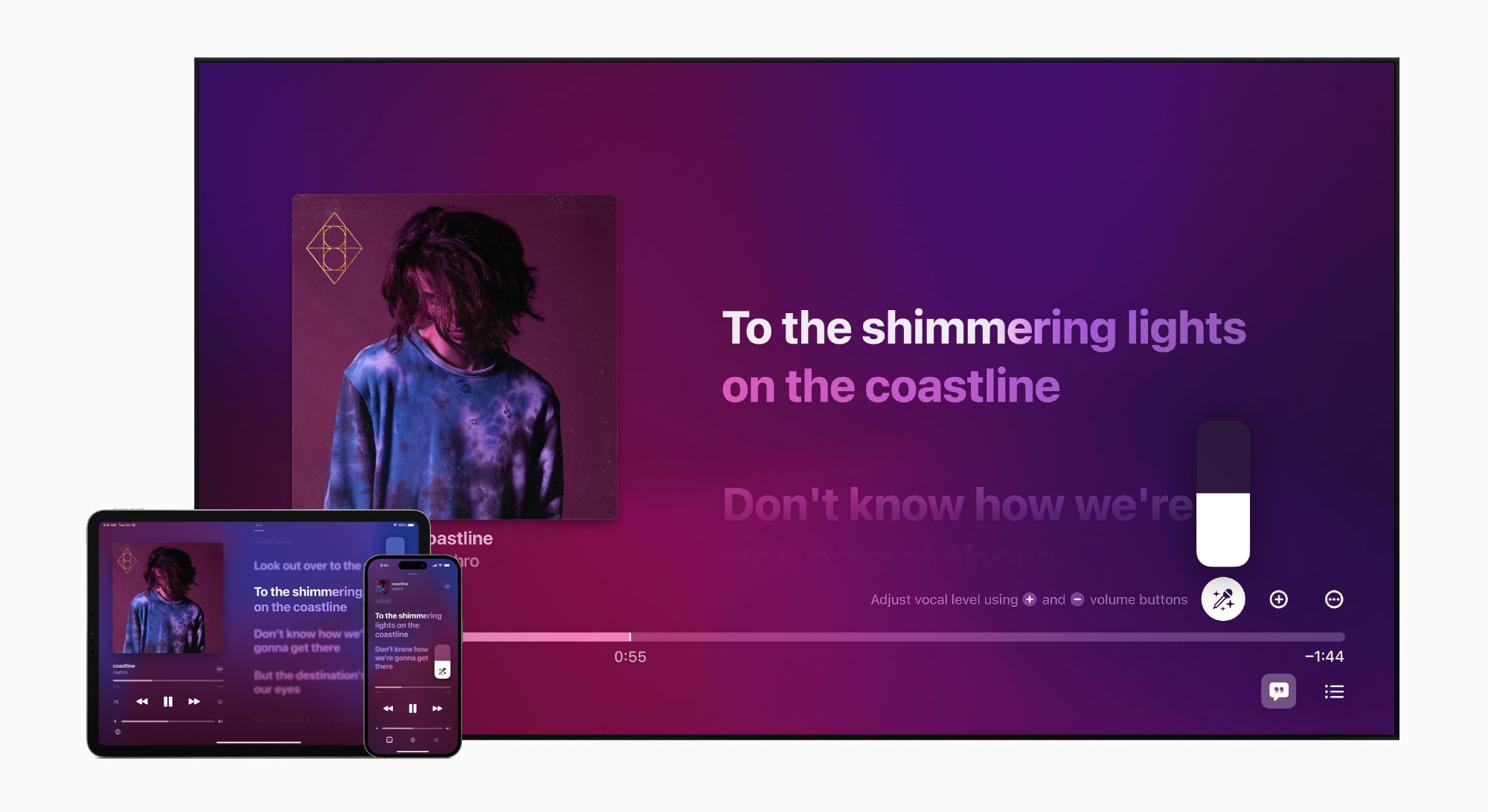 Apple a présenté Sing : un nouveau mode karaoké pour le service Apple Music