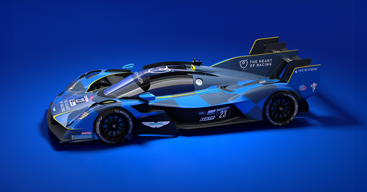 Aston Martin Valkyrie: A glimpse into the world of motor racing.