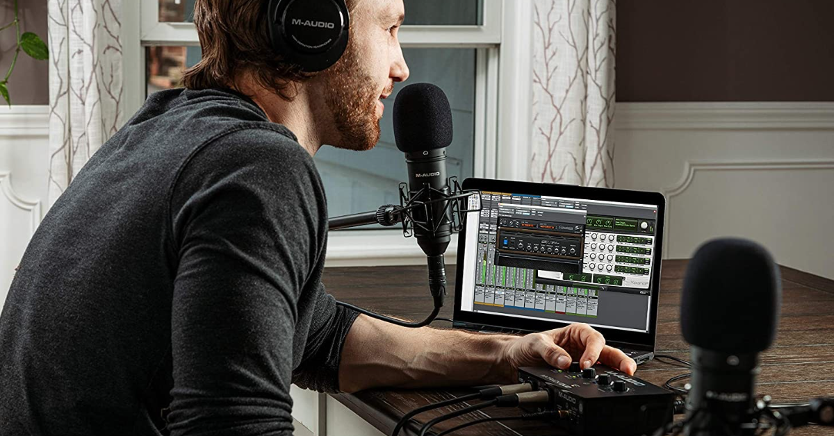 Interface audio pour le podcasting