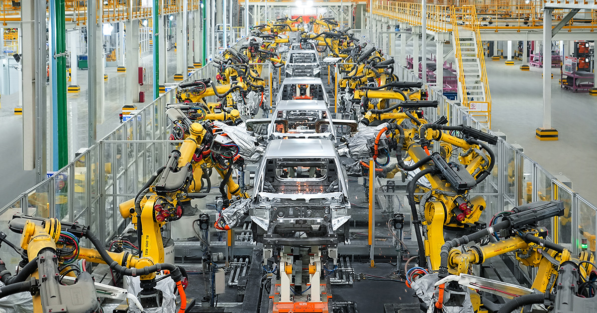 BYD robots: Automobile manufacturing of the future today