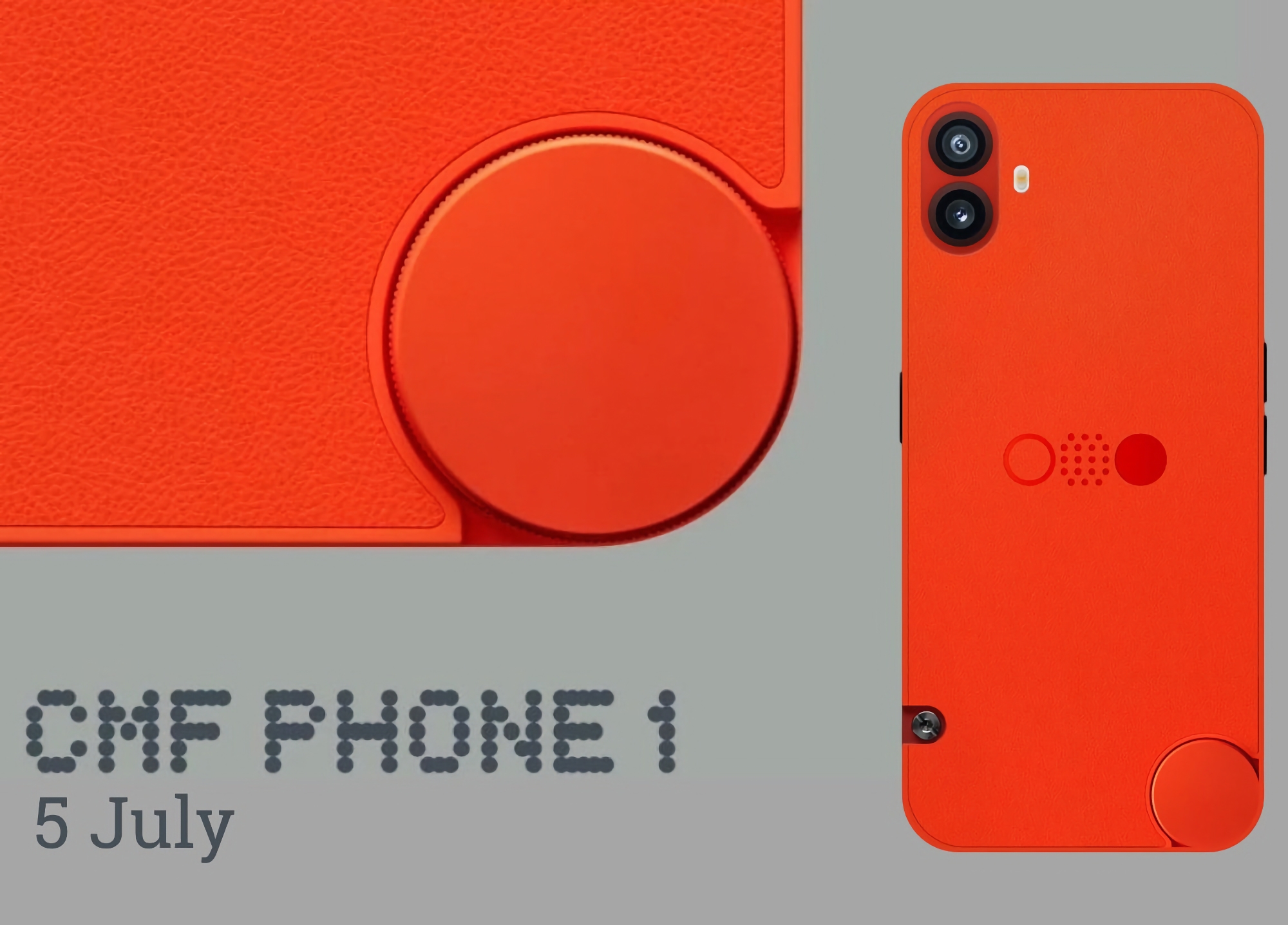 Витік: CMF Phone 1 дебютує 5 липня