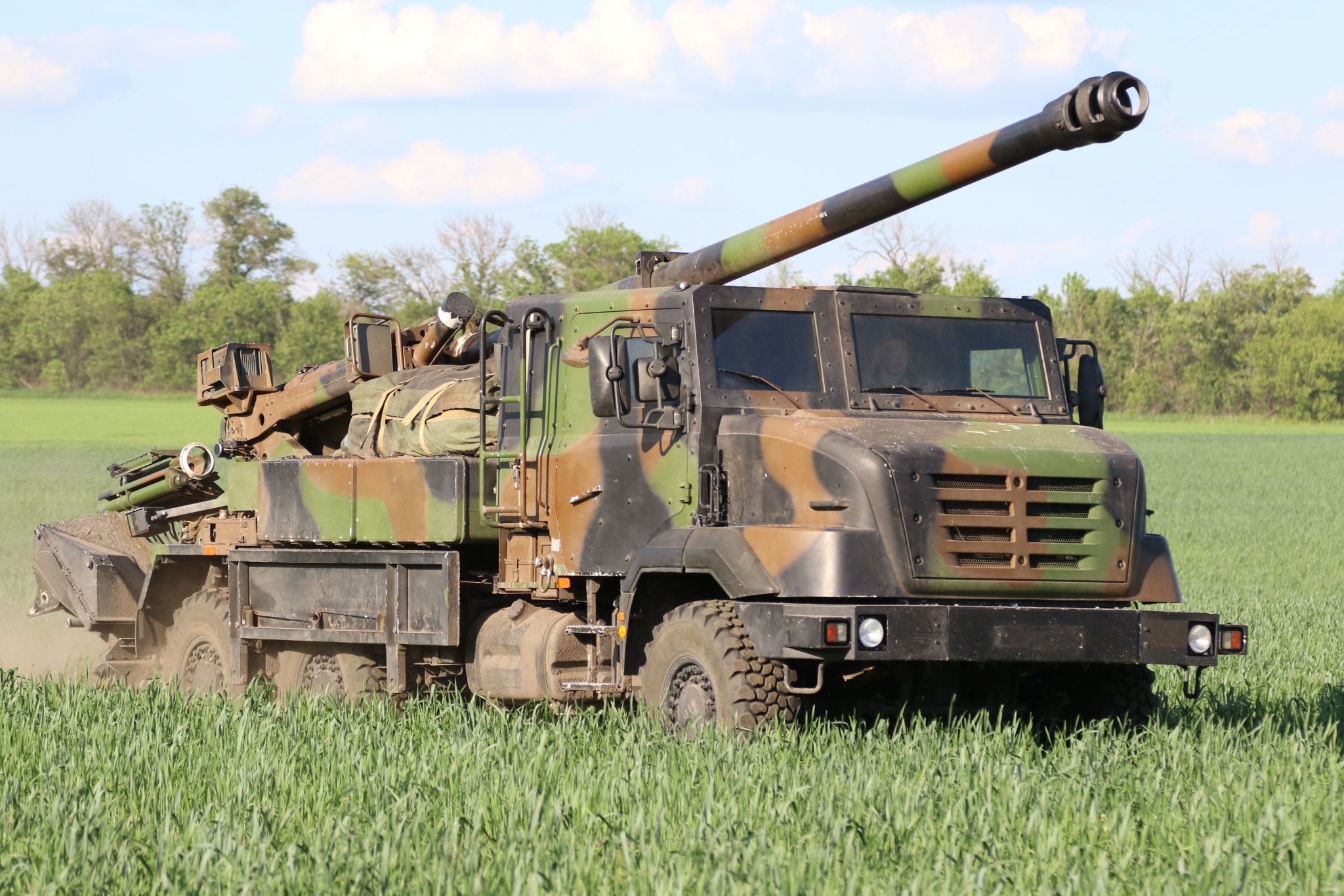 Luxembourg has ordered a Caesar self-propelled artillery system from Nexter for the Ukrainian army
