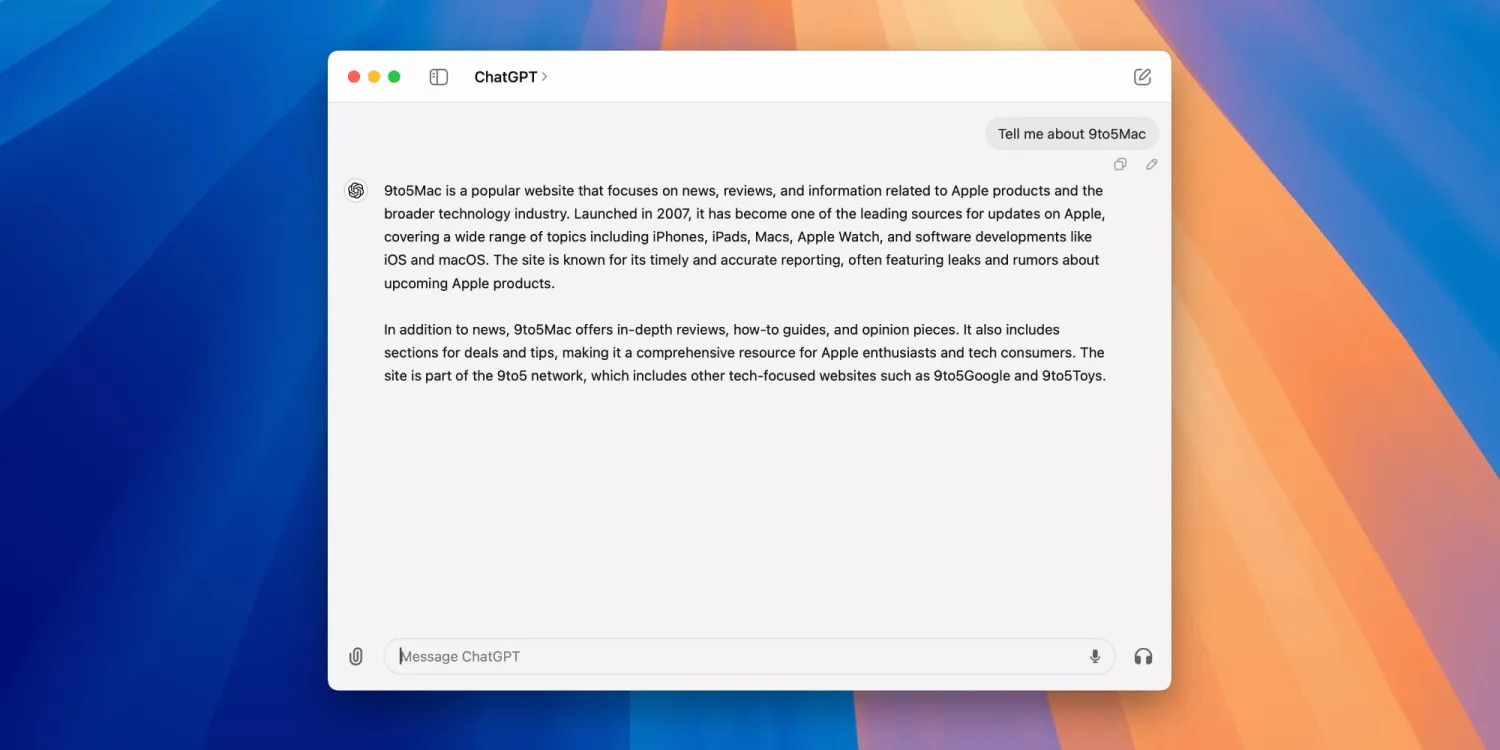 Privacy is at risk: ChatGPT for macOS saves conversations in plain text