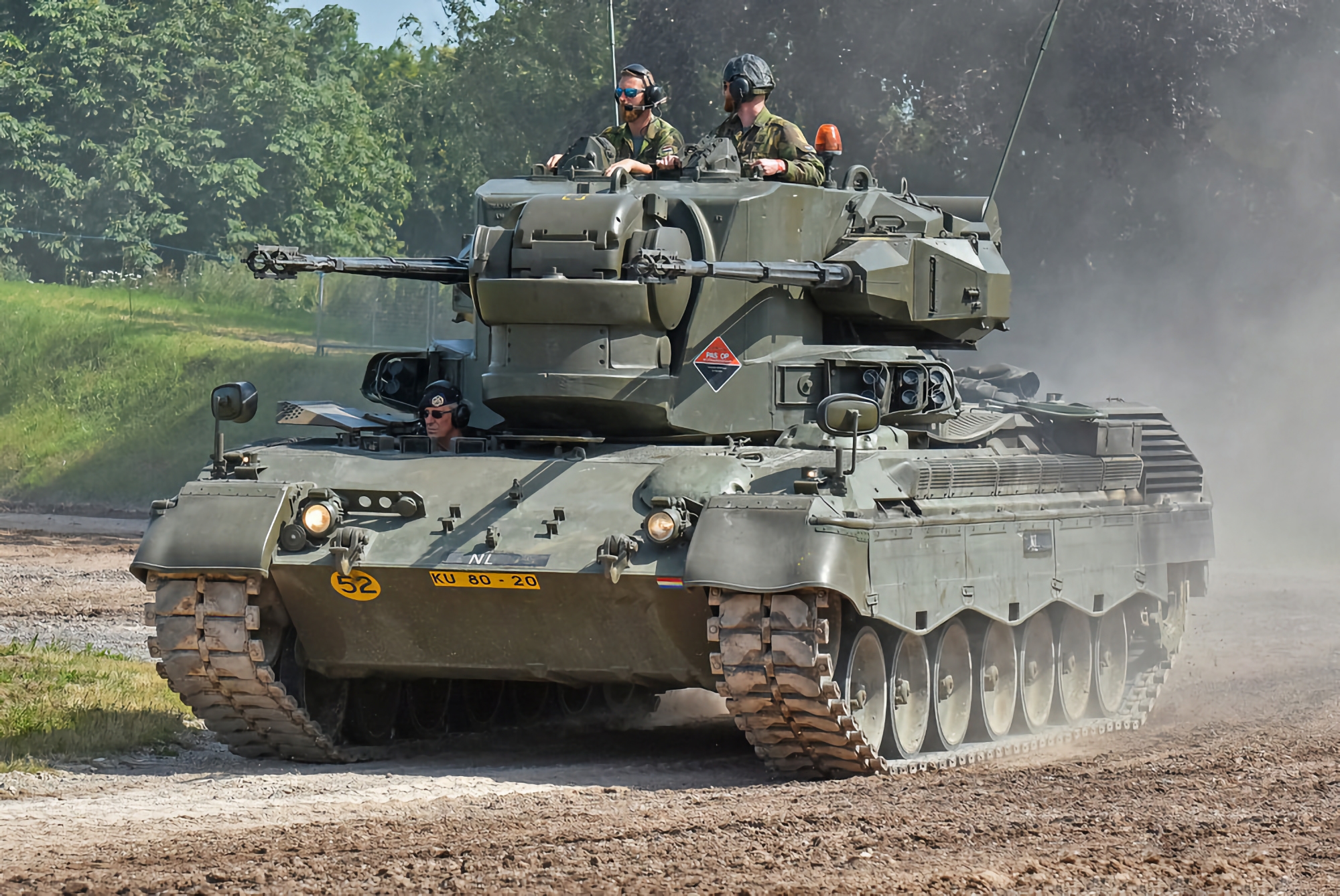 The US bought 60 Gepard anti-aircraft tanks from Jordan for $118m, which previously belonged to the Netherlands, they will be handed over to Ukraine