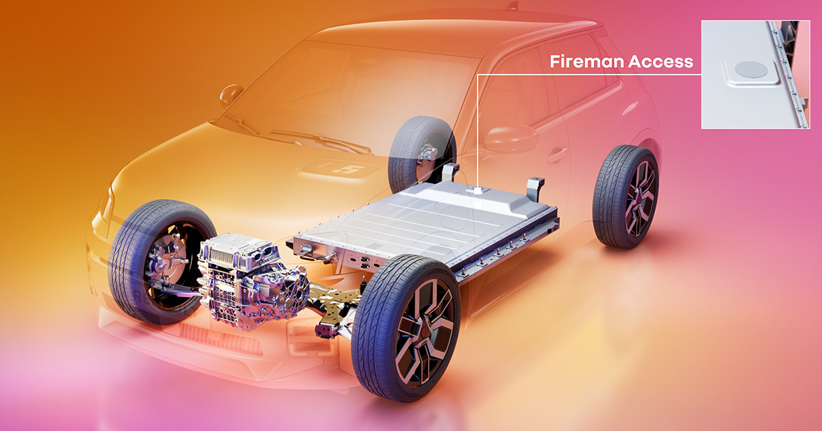 Renault: A new era of electric vehicles with revolutionary Fireman Access technology
