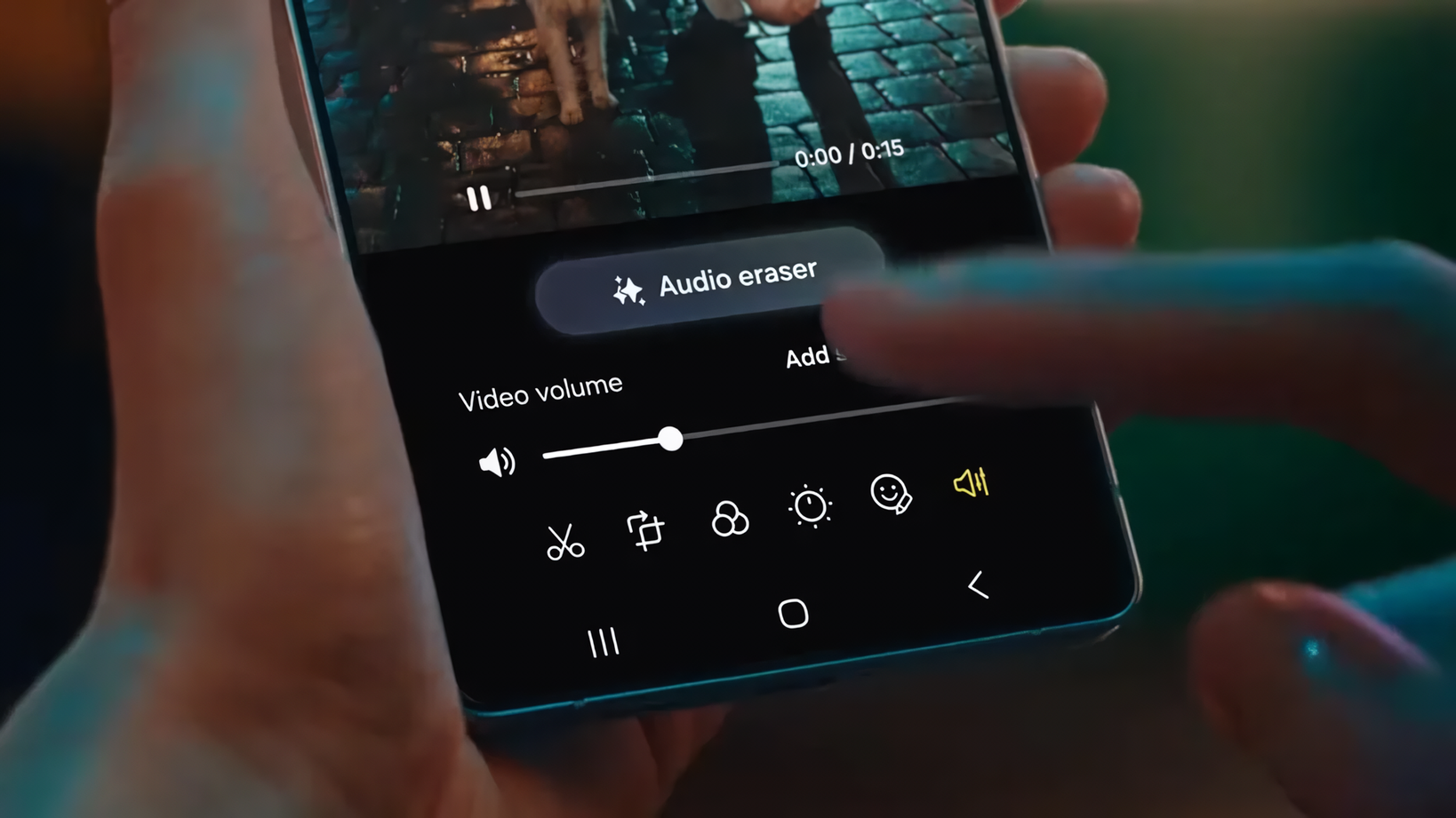 Galaxy S25 Ultra вражає: нова функція Audio Eraser у дії