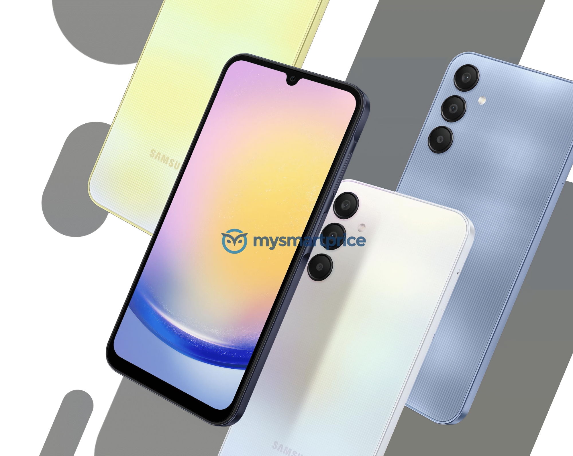 AMOLED-дисплей, чип Exynos 1280 і п'ять кольорів: в інтернеті з'явилися пресрендери та характеристики Galaxy A25 5G