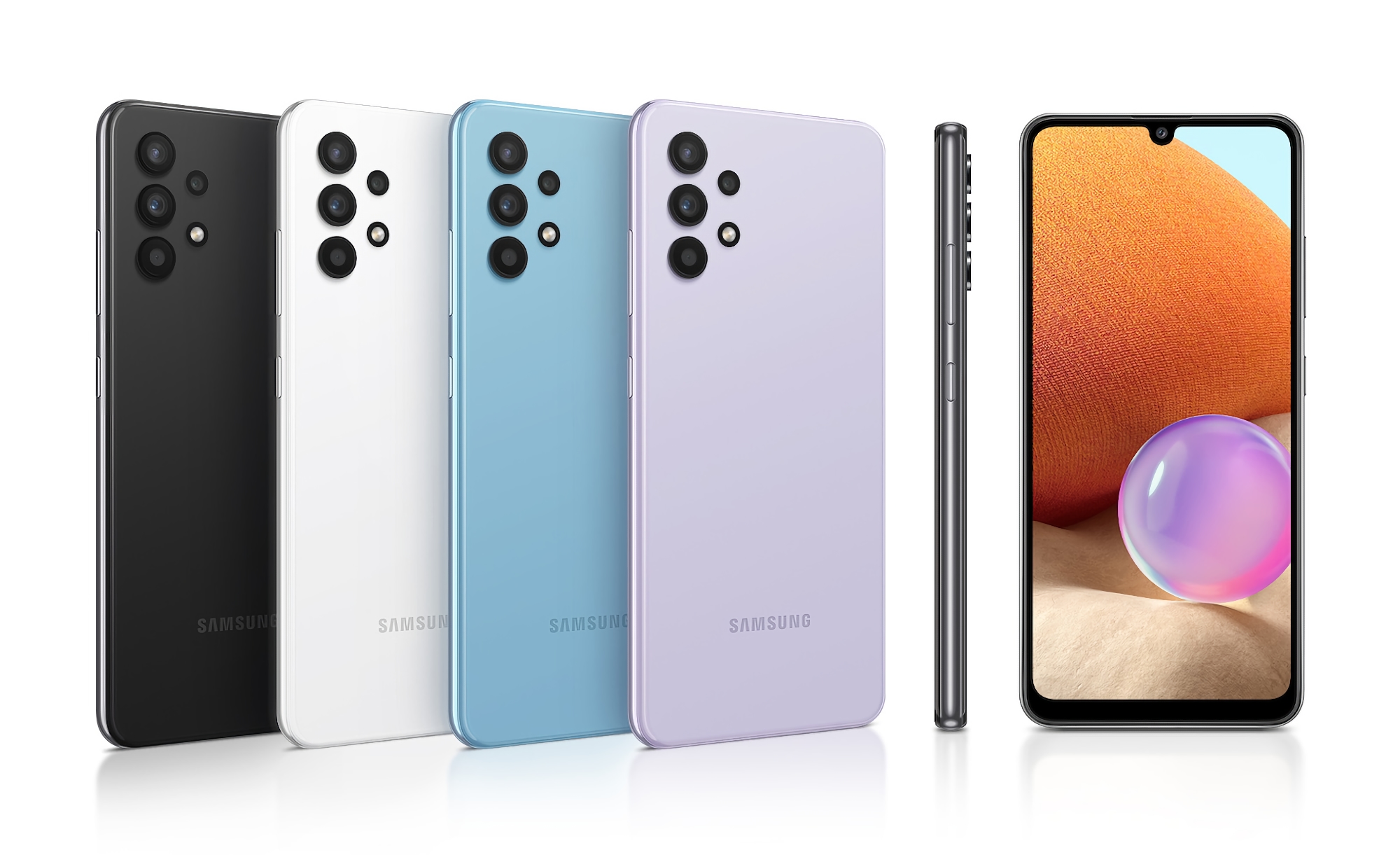 Following Galaxy F41: Galaxy A32 started receiving Android 12 update with One UI 4.1 shell
