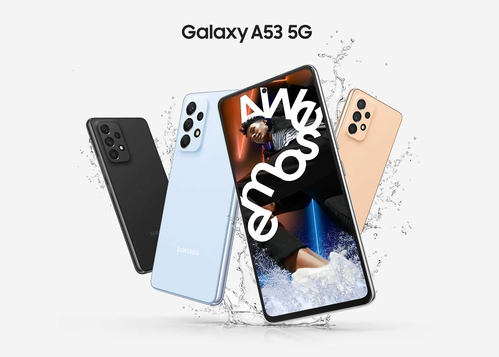 100 $ de réduction : Samsung Galaxy A53 5G avec écran AMOLED 120Hz, puce Exynos 1280 et protection IP67 vendu sur Amazon à un prix spécial