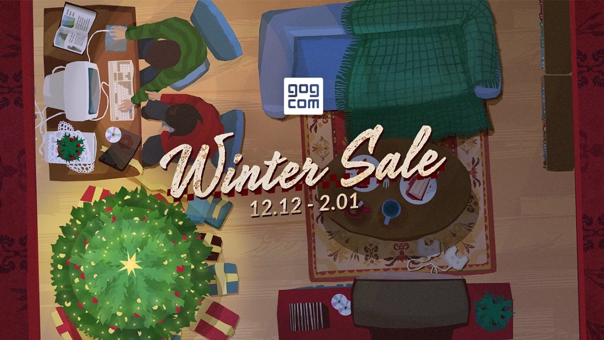 Winter sale on GOG: promotions and discounts on popular games