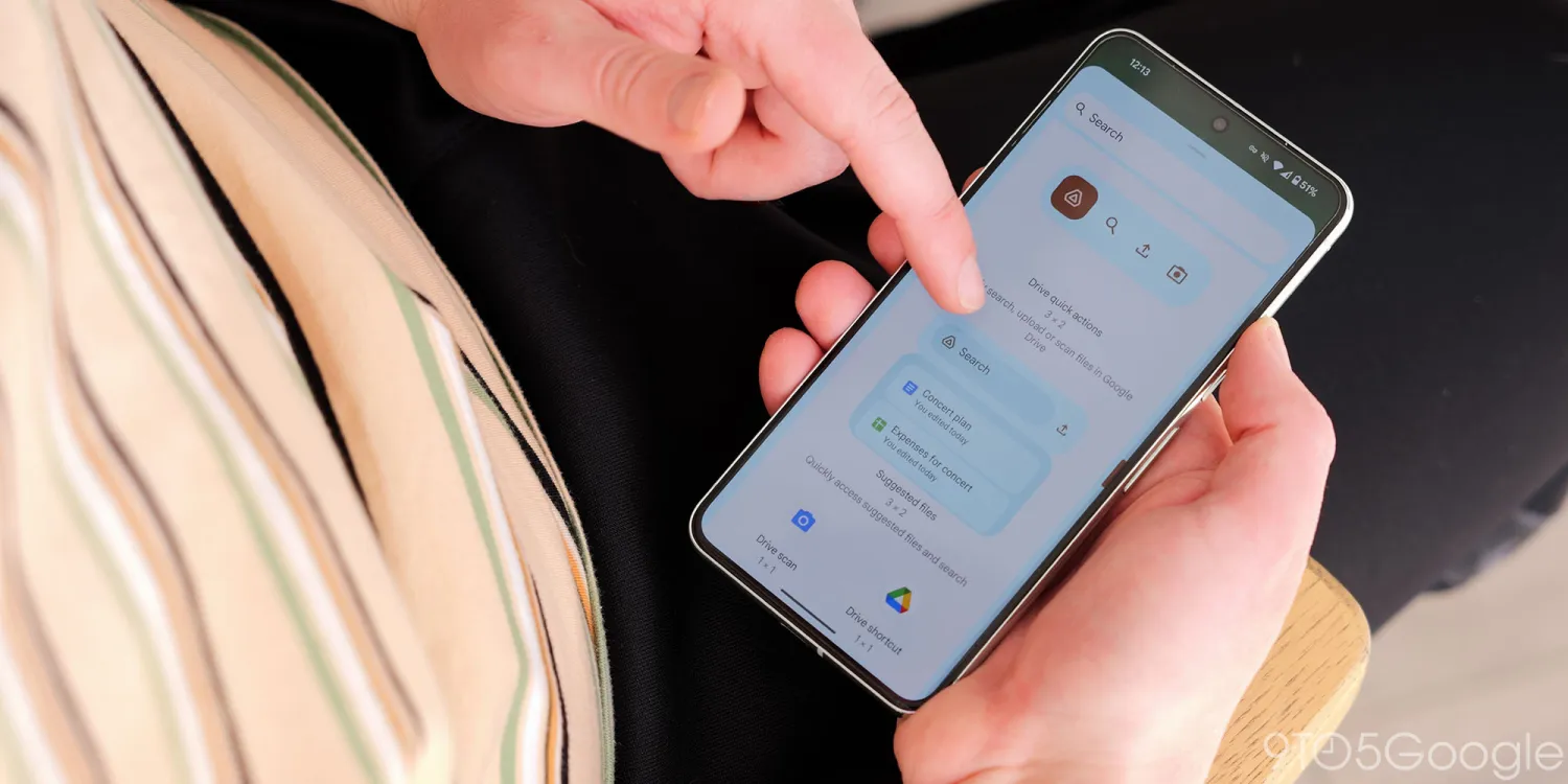 New Google Drive widget: mobile storage gets even more convenient!