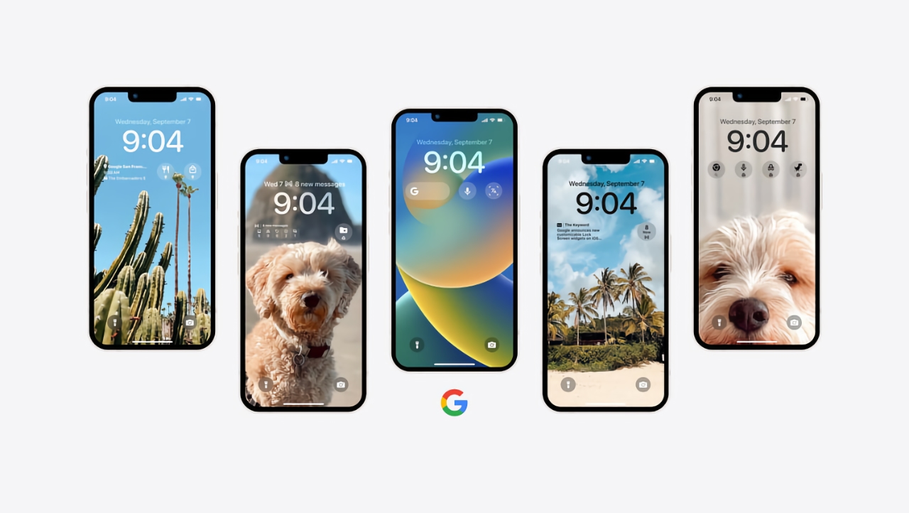 Les applications Google pour iPhone ont obtenu des widgets pour l'écran de verrouillage d'iOS 16